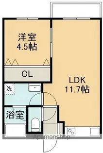 ユニbox4【3階】の間取り